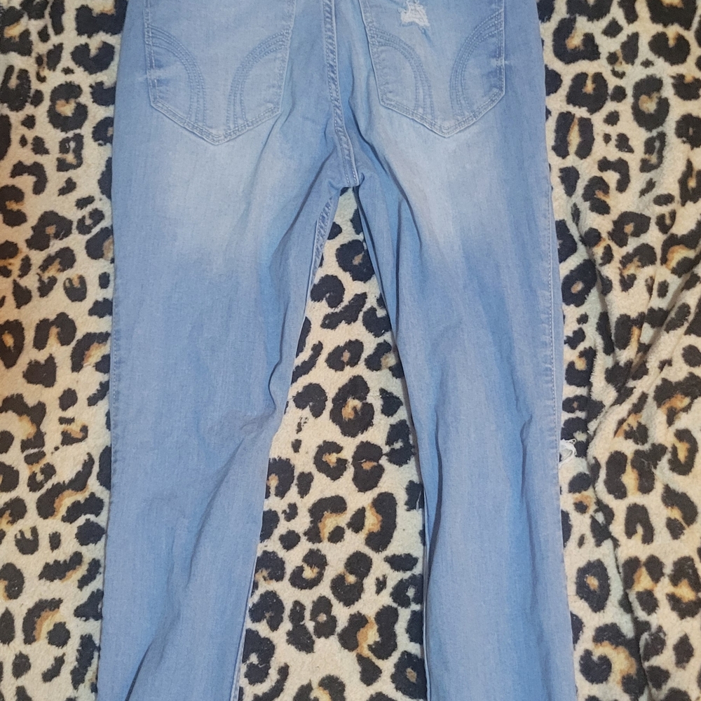 Hollister Women's Light Blue Skinny Jeans